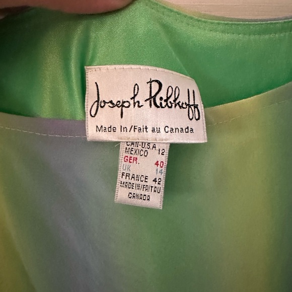 Vintage chiffon dress - Picture 2 of 2